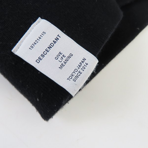 実際に弊社で買取させて頂いたDESCENDANT/ディセンダント フルジップ スウェットパーカー/2の画像 9枚目