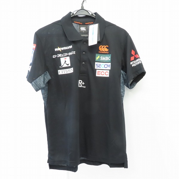 実際に弊社で買取させて頂いた【未使用】Canterbury/カンタベリー サンウルブズ ショートスリーブ ワークアウト ポロシャツ R39023SR/M