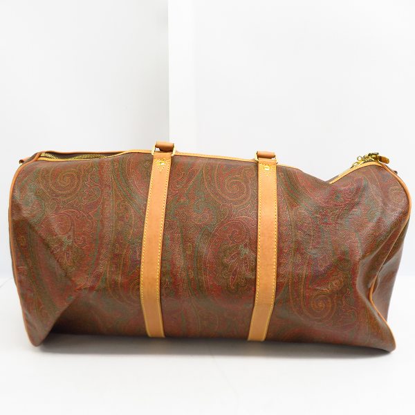 実際に弊社で買取させて頂いたETRO/エトロ ボストンバック ペイズリー柄/レザーハンドルの画像 1枚目
