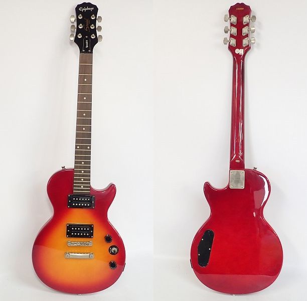 実際に弊社で買取させて頂いた★【弦無し】Epiphone/エピフォン Les Paul Special II/レスポールスペシャル2 ギグケース付の画像 1枚目