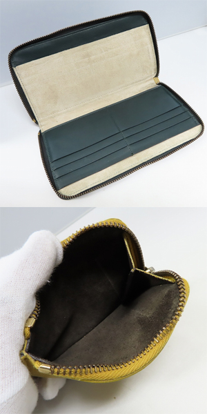 実際に弊社で買取させて頂いたMARNI/マルニ ZIP WALLET with COIN PURSE ラウンドファスナー 長財布/ウォレットの画像 2枚目