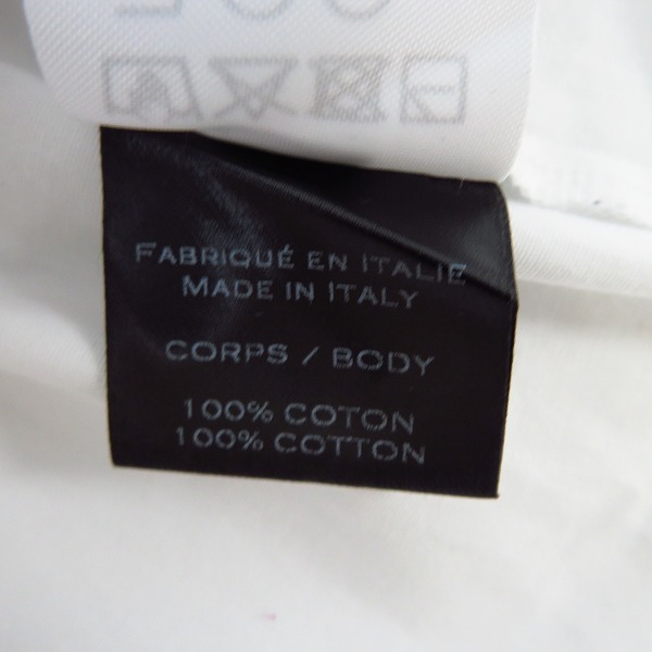 実際に弊社で買取させて頂いたBALMAIN/バルマン 16SS ミリタリー半袖シャツ 両胸ポケット S8H1056T006/38の画像 4枚目