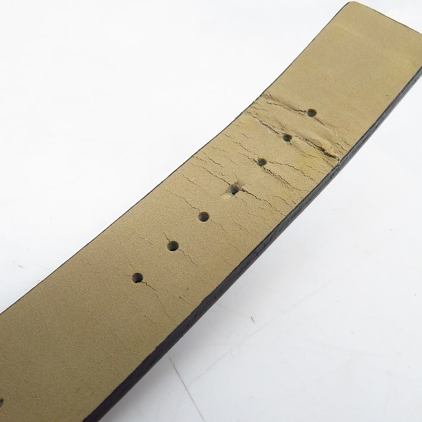 実際に弊社で買取させて頂いたJean Paul GAULTIER/ジャンポールゴルチエ レザーベルト 腕時計/ウォッチ 1036-S011728【動作未確認】の画像 4枚目