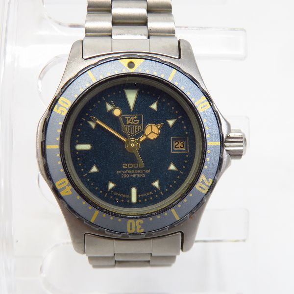 実際に弊社で買取させて頂いたTAG HEUER/タグホイヤー 2000シリーズ プロフェッショナル 腕時計 レディース クオーツ 972.608【動作未確認】