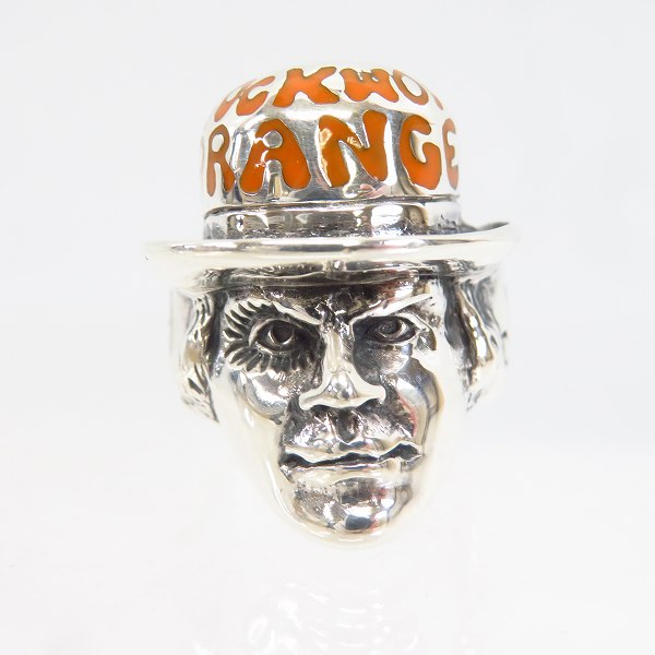 実際に弊社で買取させて頂いた【ギャラ付】CRAZY PIG DESIGNS/クレイジーピッグ Alex Clockwork orange アレックス リング #719/18-18.5号の画像 1枚目