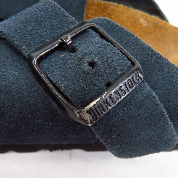 実際に弊社で買取させて頂いたBIRKENSTOCK/ビルケンシュトック BOSTON BS スエード ネイビー 1008072 27.0cmの画像 6枚目