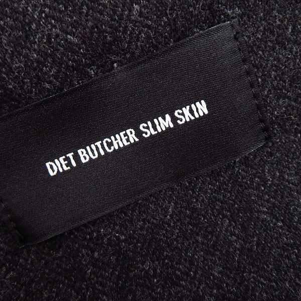 実際に弊社で買取させて頂いたDIET BUTCHER SLIM SKIN/ダイエットブッチャースリムスキン 17AW ウールジャケット/1の画像 2枚目