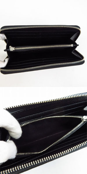 実際に弊社で買取させて頂いたBVLGARI/ブルガリ クラシコ ラウンドジップ ロングウォレット 20886の画像 3枚目