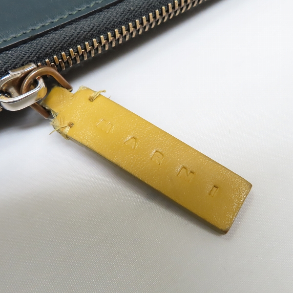 実際に弊社で買取させて頂いたMARNI/マルニ ZIP WALLET with COIN PURSE ラウンドファスナー 長財布/ウォレットの画像 6枚目