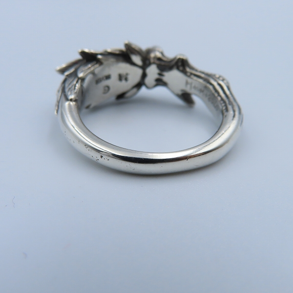 実際に弊社で買取させて頂いた【ギャラ付】BloodyMary/ブラッディマリー ミストレイトリング 寄生/＃27の画像 3枚目