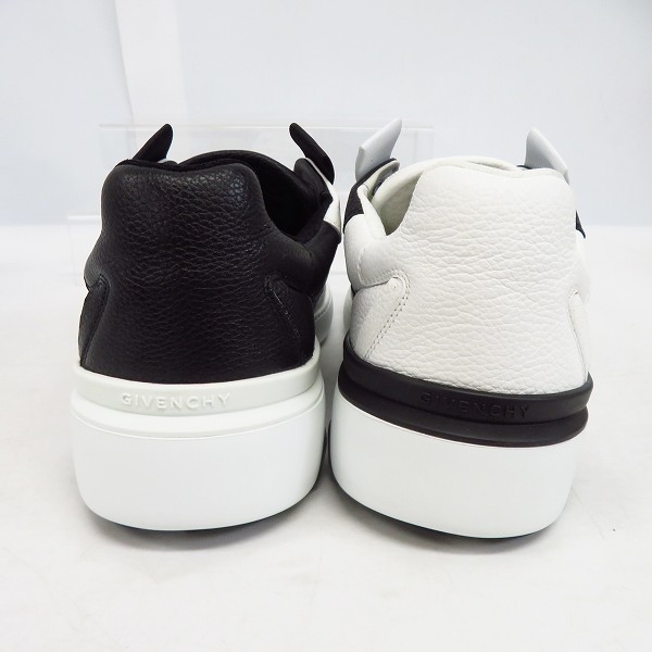 実際に弊社で買取させて頂いたGIVENCHY/ジバンシィ レザー ロー アシンメトリー スニーカー BH002KH0PD size：42.5の画像 1枚目