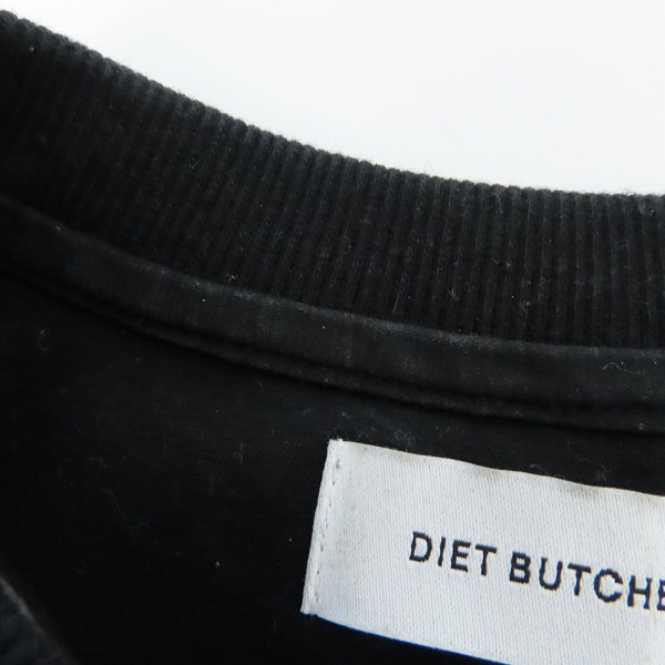 実際に弊社で買取させて頂いたDIET BUTCHER SLIM SKIN/ダイエットブッチャースリムスキン レイヤードスウェットトレーナー/2の画像 5枚目