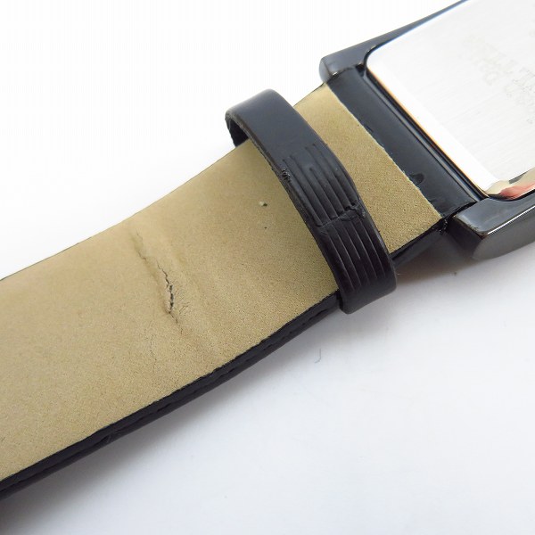 実際に弊社で買取させて頂いたJean Paul GAULTIER/ジャンポールゴルチエ レザーベルト 腕時計/ウォッチ 1036-S011728【動作未確認】の画像 5枚目