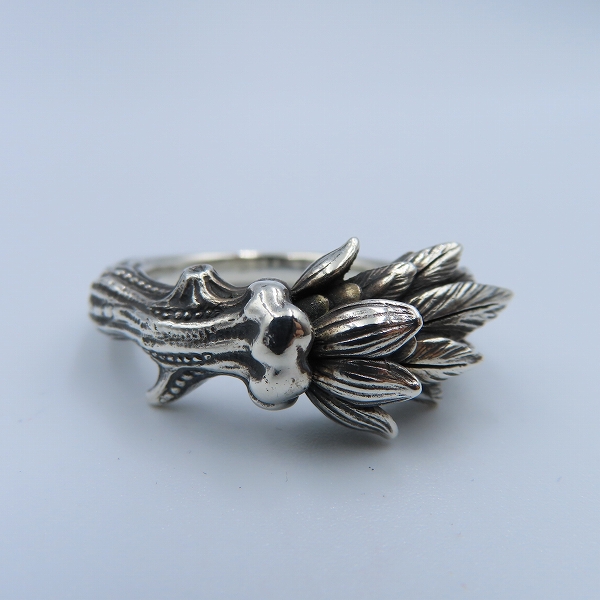 実際に弊社で買取させて頂いた【ギャラ付】BloodyMary/ブラッディマリー ミストレイトリング 寄生/＃27の画像 1枚目