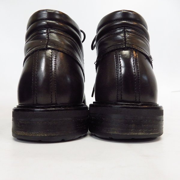 実際に弊社で買取させて頂いたGIORGIO ARMANI/ジョルジオ アルマーニ レザー ショートブーツ ダークブラウン系 X2M107 size：7の画像 1枚目