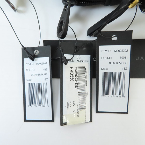 実際に弊社で買取させて頂いた【未使用】MARC BY MARC JACOBS/マークバイマークジェイコブス ミニクラッチ/ポーチ 3点セットの画像 6枚目
