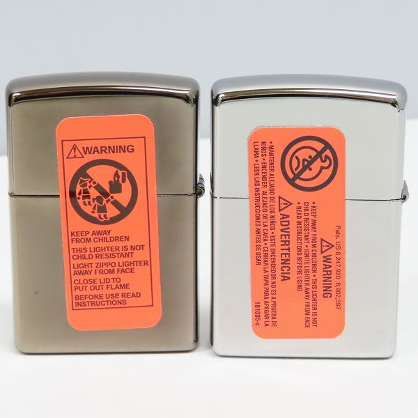 実際に弊社で買取させて頂いたZIPPO/ジッポー USS RONALD REAGAN CVN-76/HARPERS FERRY LSD-49 エンブレム 2003/15年製 2点セットの画像 1枚目