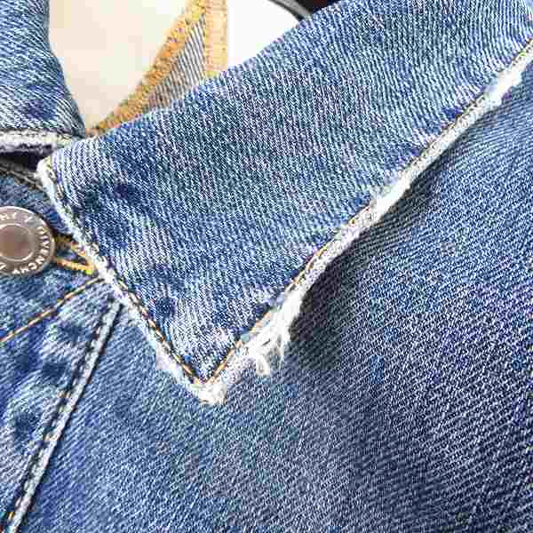 実際に弊社で買取させて頂いたGIVENCHY/ジバンシー 18ss スターデニムジャケット/Lの画像 5枚目