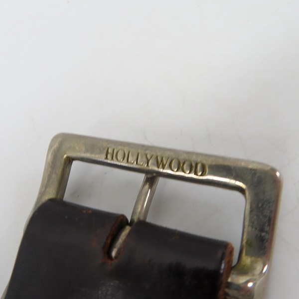 実際に弊社で買取させて頂いたHTC/Hollywood Trading Company/エイチティーシー スタッズストーン付きベルト Size：34の画像 5枚目