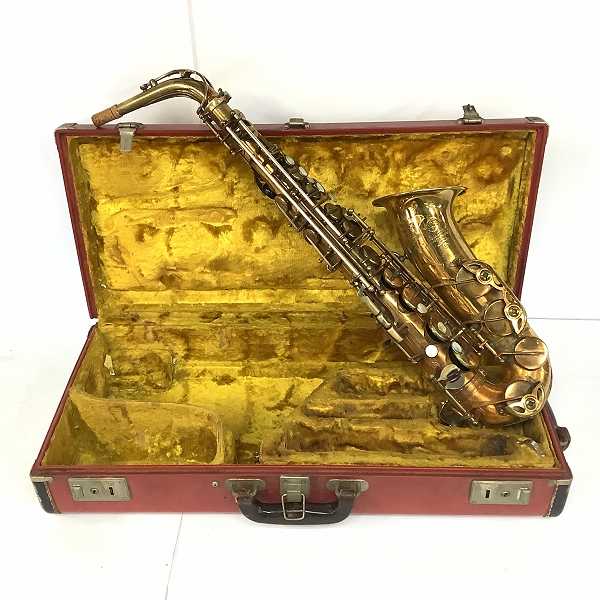 実際に弊社で買取させて頂いた★H. Selmer/セルマー MARK VI/マーク6/M-6 アルトサックス 9万番台 ビンテージ ハードケース付き