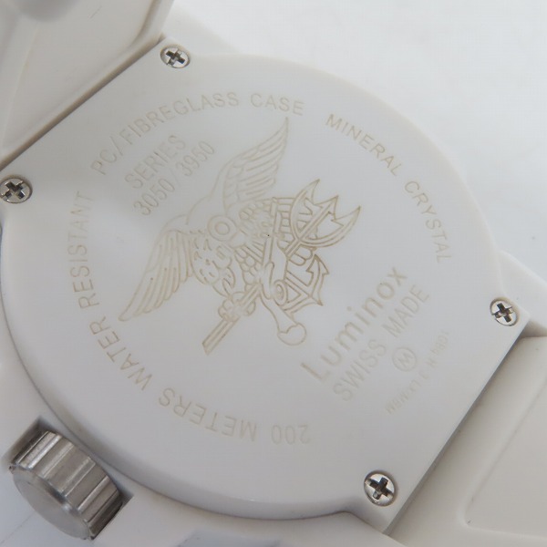 実際に弊社で買取させて頂いたLUMINOX/ルミノックス NAVY SEALS/ネイビーシールズ 腕時計 3050/3950 【動作未確認】の画像 3枚目