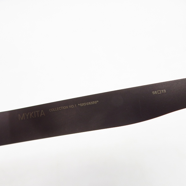 実際に弊社で買取させて頂いたMYKITA/マイキータ 眼鏡/メガネフレーム COLLECTION NO.1 GIOVANNI COL.06の画像 5枚目