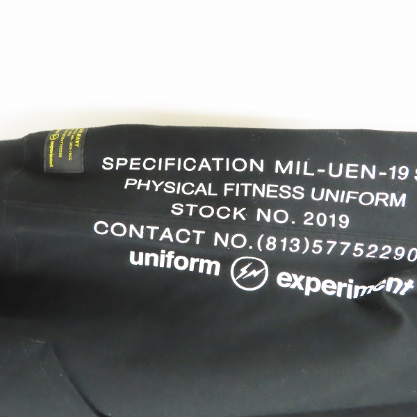 実際に弊社で買取させて頂いたuniform experiment/ユニフォームエクスペリメント UEN DOUBLE ZIP PARKA ジップパーカー UE-190053 1の画像 5枚目