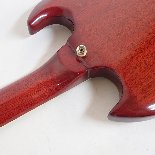 実際に弊社で買取させて頂いた★Greco/グレコ SGスタンダードType エレキギター O切れロゴの画像 9枚目