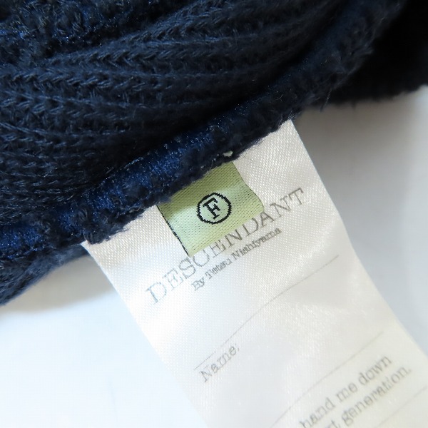 実際に弊社で買取させて頂いたDESCENDANT/ディセンダント ニット帽/ビーニー の画像 4枚目