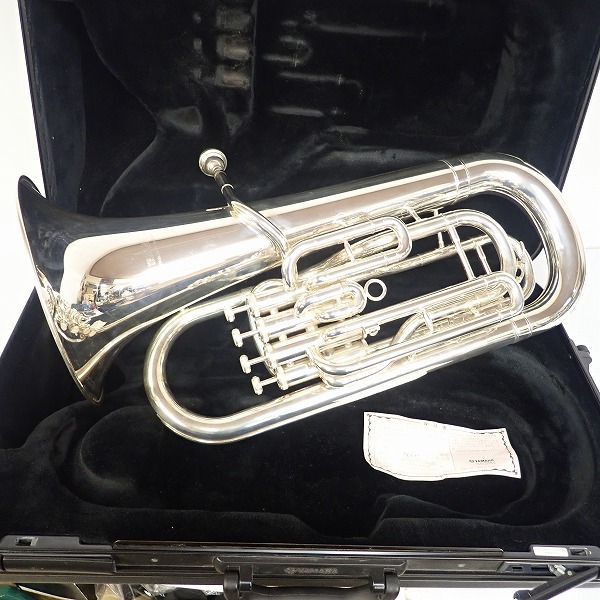 実際に弊社で買取させて頂いた★YAMAHA/ヤマハ ユーフォニアム YEP-321S/YEP321S シルバー ハードケース付 