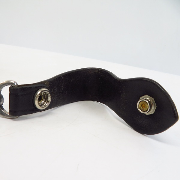 実際に弊社で買取させて頂いたFUNNY/ファニー ウォレットチェーン/コンチョ付 レザーベルトループ 2点セットの画像 9枚目