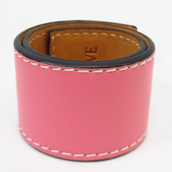 実際に弊社で買取させて頂いたLOEWE/ロエベ アナグラム スモールスラップ ブレスレットの画像 2枚目