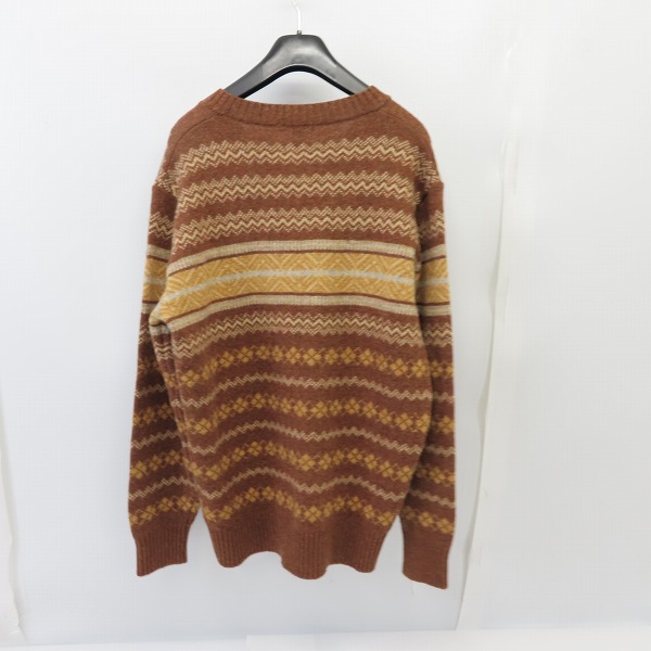 実際に弊社で買取させて頂いたBURBERRY LONDON/バーバリーロンドン Vネック ニットセーター Lの画像 1枚目