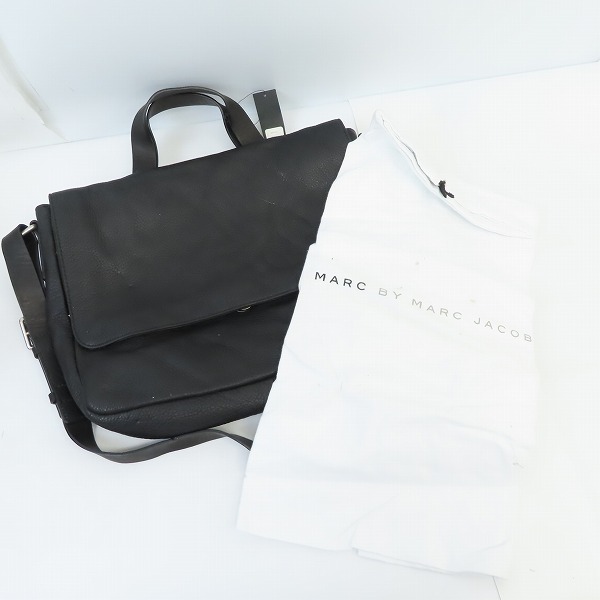 実際に弊社で買取させて頂いたMARC BY MARC JACOBS/マークバイマークジェイコブス 2WAY レザー ショルダーバッグ M4PE1002の画像 8枚目