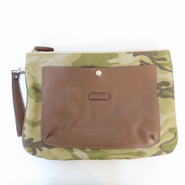 実際に弊社で買取させて頂いたDaniel&Bob/ダニエル＆ボブ レザー×ナイロン クラッチバッグ 