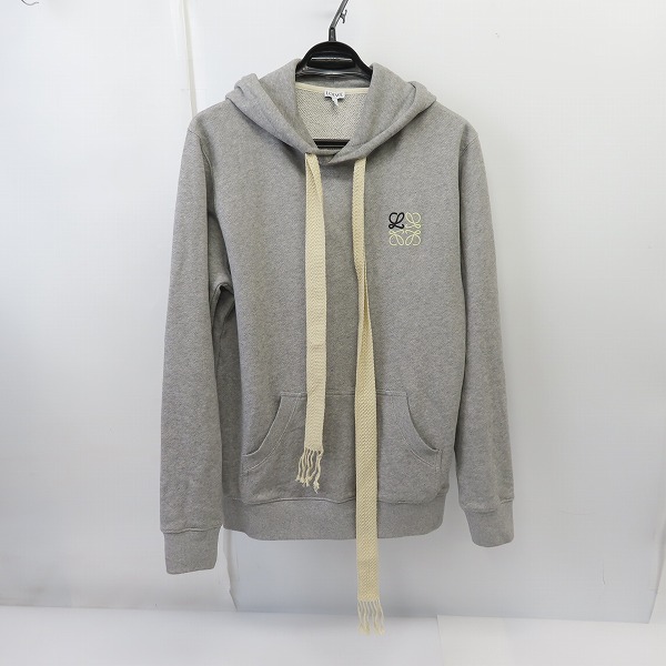 実際に弊社で買取させて頂いた【JPタグ】LOEWE/ロエベ 21AW アナグラム エンブロイダリー フーディー パーカー H526Y25J02/XS