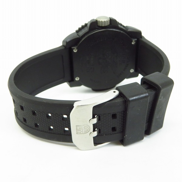 実際に弊社で買取させて頂いたLUMINOX/ルミノックス NAVY SEALS/ネイビーシールズ 黒/黄 腕時計 3050/3950の画像 2枚目