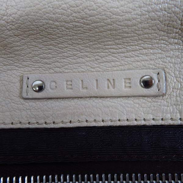 実際に弊社で買取させて頂いたCELINE/セリーヌ レザー ハンドバッグ SD-SB-0028の画像 4枚目