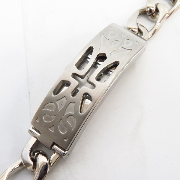 実際に弊社で買取させて頂いたJean Paul GAULTIER/ジャンポールゴルチエ カバー付き ウォッチブレスレット/腕時計 5431-A05249【動作未確認】の画像 4枚目