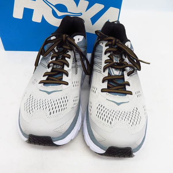 実際に弊社で買取させて頂いたHOKA ONEONE/ホカオネオネ CLIFTON 6 WIDE クリフトン 6 ワイド 1102876 LLRC 25.0cmの画像 0枚目