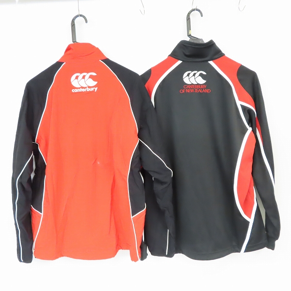 実際に弊社で買取させて頂いたCANTERBURY/カンタベリー ストレッチウインドジャケット/プラクティスジャケット/M/2点セットの画像 1枚目