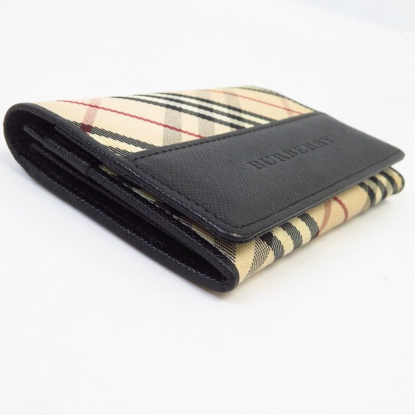 実際に弊社で買取させて頂いたBURBERRY/バーバリー チェック柄 カードケースの画像 2枚目