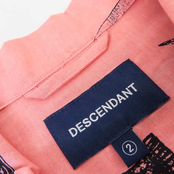 実際に弊社で買取させて頂いたDESCENDANT/ディセンダント 総柄 半袖ボタンシャツ/2の画像 2枚目