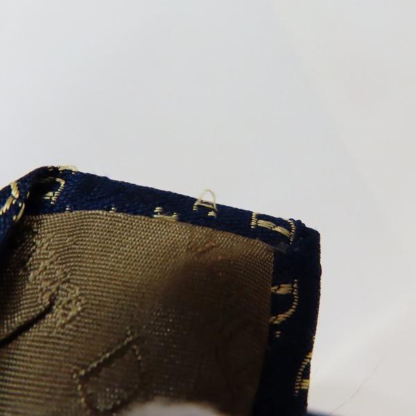 実際に弊社で買取させて頂いたChristian Dior/クリスチャンディオール ロゴ総柄 ネクタイの画像 5枚目
