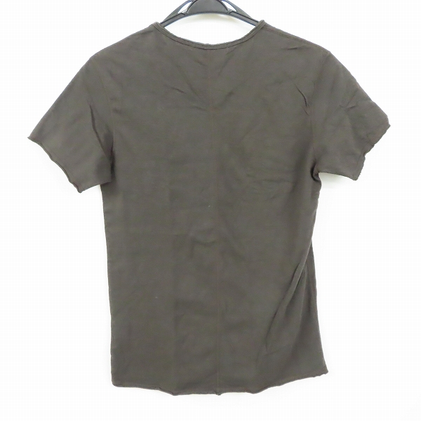 実際に弊社で買取させて頂いたHELMUT LANG/ヘルムートラング Vネック Tシャツ Mの画像 1枚目