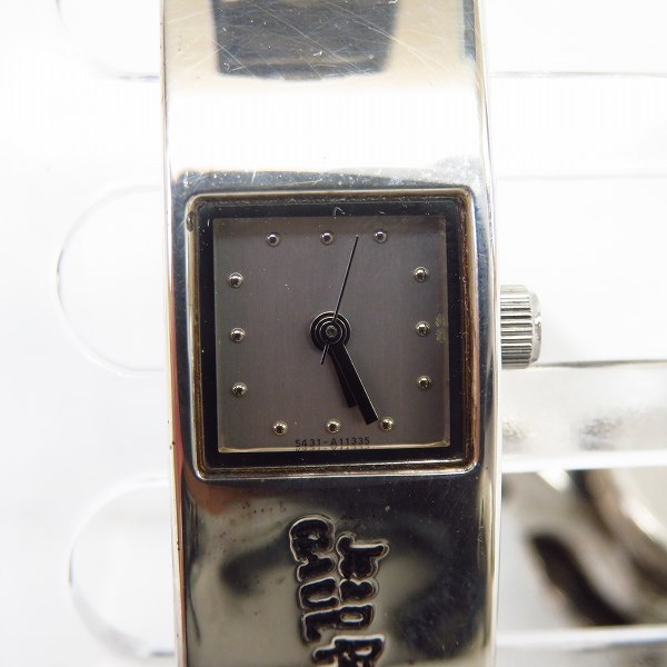 実際に弊社で買取させて頂いたJean Paul GAULTIER/ジャンポールゴルチエ SV925 カバー付き ウォッチブレスレット/腕時計 5431-A05257【動作未確認】