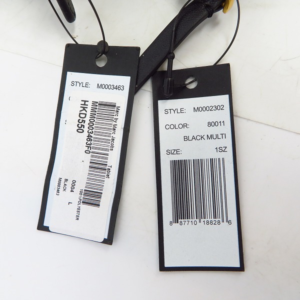 実際に弊社で買取させて頂いた【未使用】MARC BY MARC JACOBS/マークバイマークジェイコブス ミニクラッチ/ポーチ M0002302/M0003463/2点セットの画像 8枚目