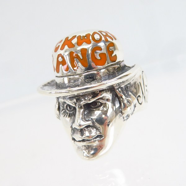 実際に弊社で買取させて頂いた【ギャラ付】CRAZY PIG DESIGNS/クレイジーピッグ Alex Clockwork orange アレックス リング #719/18-18.5号