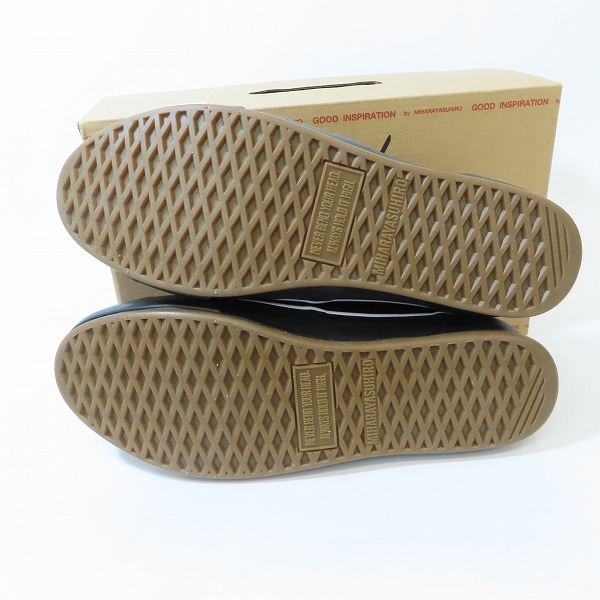 実際に弊社で買取させて頂いたGU × MIHARA YASUHIRO/ミハラヤスヒロ × ジーユー ローカットスニーカー #333537/27.0の画像 2枚目