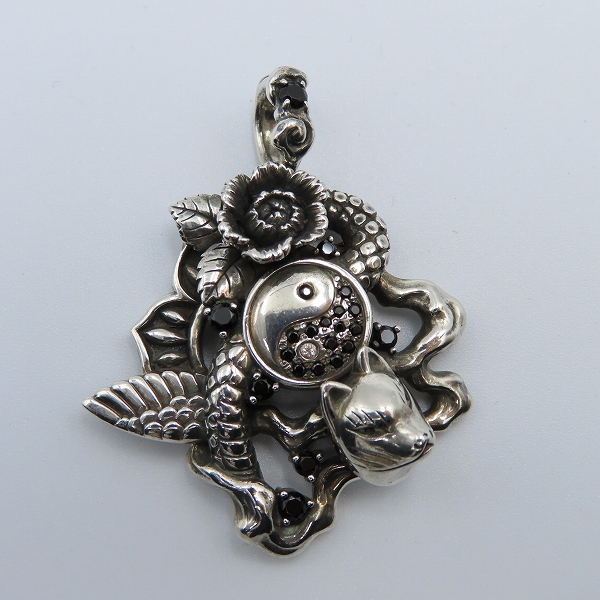 実際に弊社で買取させて頂いたBloodyMary/ブラッディマリー KAI ペンダント 太極図の画像 1枚目